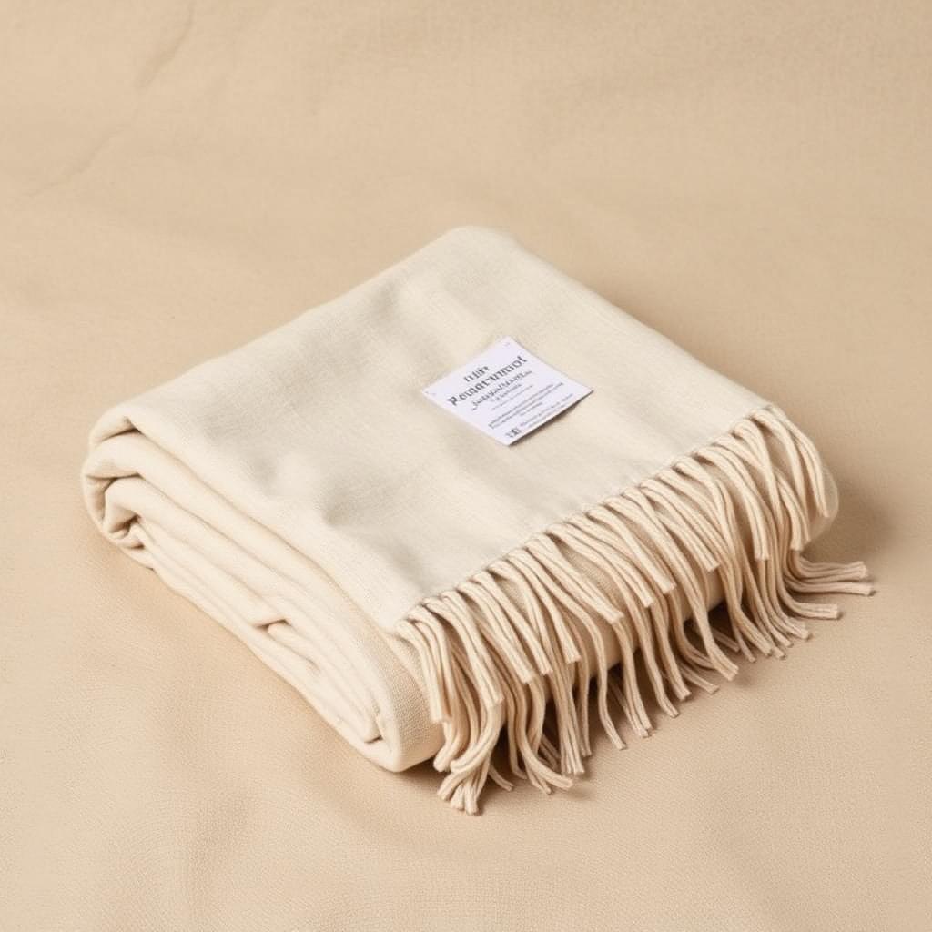 Coastal Linen Throw